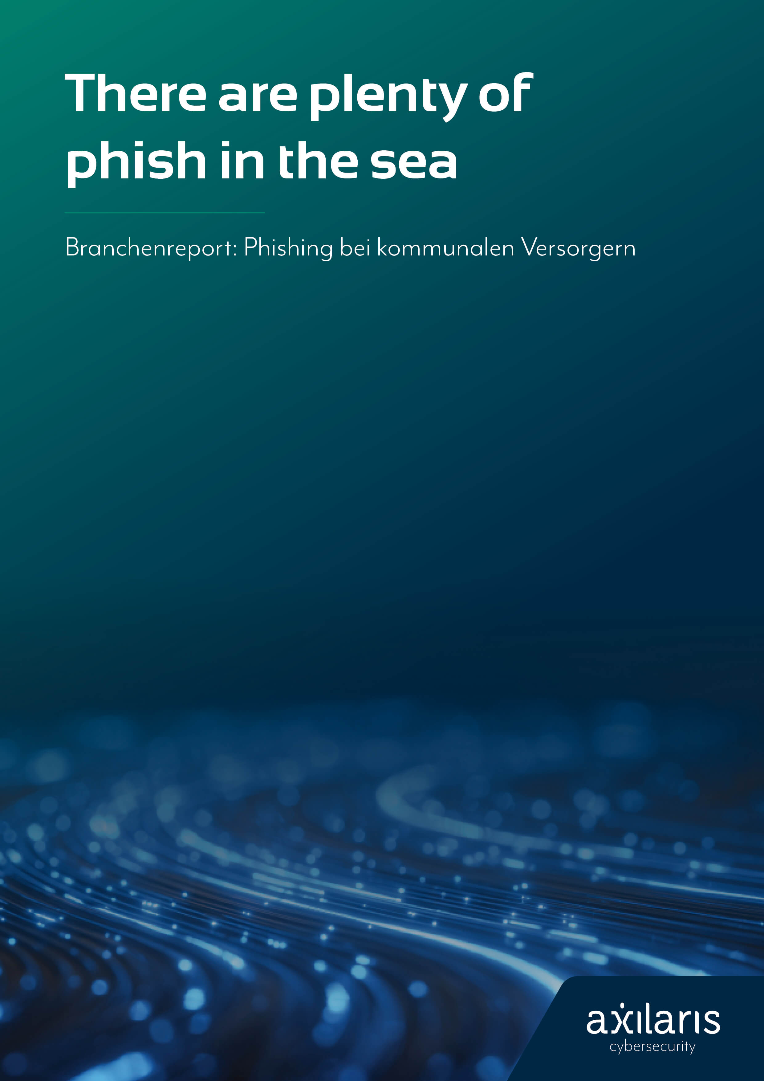 Titelbild des Onepagers zum PhishingReport 2026